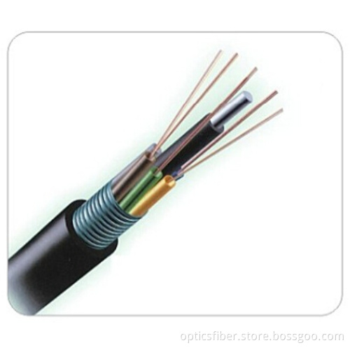 Outdoor Direct Buried Fiber Optic Cable GYTY53